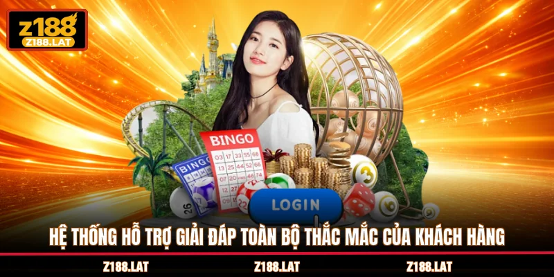 Hệ thống hỗ trợ giải đáp toàn bộ thắc mắc của khách hàng