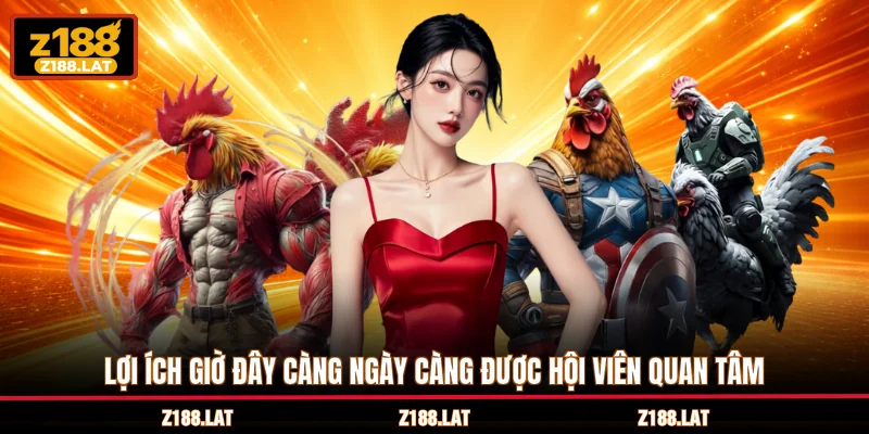 Lợi ích giờ đây càng ngày càng được hội viên quan tâm